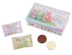 【東京ディズニーシー限定】 ダッフィー＆フレンズ チョコレート 缶「ダッフィー＆フレンズ20周年 カラフルハピネス」人気 お菓子   (買物袋付き)