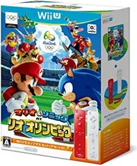 マリオ&ソニック AT リオオリンピック Wiiリモコンプラスセット(アカ・シロ) - Wii U