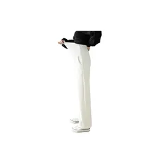 【新品】 [J-Scott] [ジェイスコット] マタニティパンツ レディース コーデュロイ ウエストゴム ストレート 裏起毛 ポケット付き 無地 アイボリー JS24-IV-2XL 0