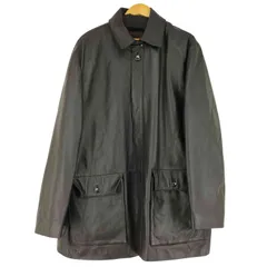 ユーズドフルギ USED古着 {{VOLUNT}} ラムレザーカーコート メンズ 3L