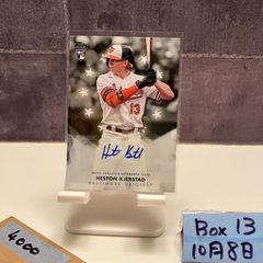 MLBアトランタブレーブス 川上憲伸 限定直筆ルーキーサインカード 