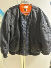 FACETASM MA-1 ブラック ブルゾン ジャケット