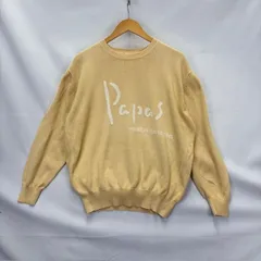 90年代 PAPAS コットンニット サイズⅬ D0481KSW05 07113013 01 褪色のサムネイル