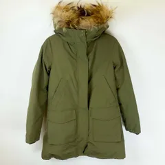 UNITED ARROWS green label relaxing SC ハッスイ マウンテン ダウンコート LONG 36 オリーブ 3625-179-1367 レディース