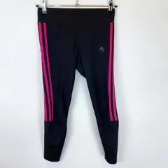 アディダス レギンス CLIMALITE タイツ ENERGY RUNNING M ブラック/ピンク レディース ADIDAS スパッツ ランニング ヨガ スポーツ フィットネス