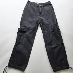ZARA ザラ カーゴパンツ ジョガー ブラック サイズ30 NO 8158