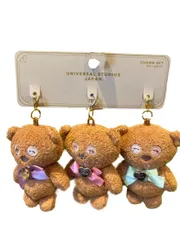 【ユニバーサルスタジオジャパン USJ 限定】ミニ オン ティム ３連 ぬいぐるみ チャームセット お土産 ユニバ グッズ プレゼント