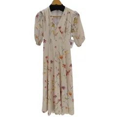 アンドクチュール And Couture 花柄 ロングワンピース レディース JPN：38 