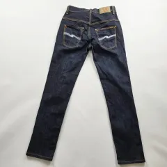 Nudie Jeans デニムパンツ リー イタリア製 微ストレッチ インディゴデニム サイズ28 NO 8790