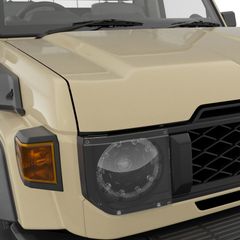 豪州トヨタ純正部品 トヨタ ランドクルーザー70 ヘッドライトカバー 再