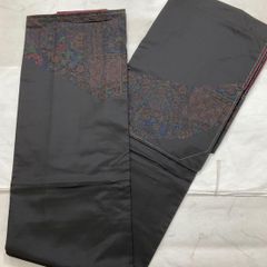 340 正絹 本場奄美大島紬（単衣） - メルカリ