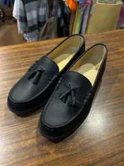【未使用品】HARTA ハルタ タッセルローファー 革靴 レザーシューズ ビジネスシューズ ブラック サイズ25EE A-1157