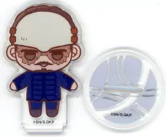 【中古】雑貨 鶴見中尉 クリアスタンド 「セガ ラッキーくじ ゴールデンカムイ Pastel Art Collection」 C賞