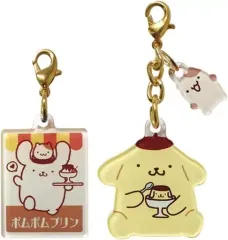 【中古】雑貨 ポムポムプリン ファンシーレトロ アクリルチャームセット 「サンリオキャラクターズ」