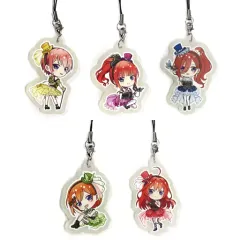 【中古】雑貨 全5種セット ラバーストラップ 「ひこくじ 映画 五等分の花嫁～masquerade party～」 H賞