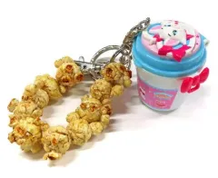 【中古】雑貨 マリー ポップコーンバケツキーチェーンストラップ 「おしゃれキャット」 東京ディズニーリゾート限定