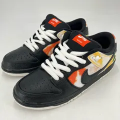 【イオン広店】 中古 NIKE SB | ナイキエスビー スニーカー SB Dunk Low Raygun Tie-Dye BQ6832-001 ブラック 25.5cm 【126】