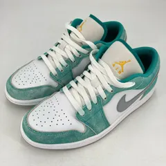 【イオン広店】 中古 NIKE AIR JORDAN | ナイキ　エアー　ジョーダン スニーカー Air Jordan 1 Low SE 'New Emerald' DN3705-301 ライトブルー 26cm 【126】
