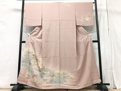 平和屋着物▽本場大島紬 単衣 9マルキ 竹 正絹 逸品 AABA7764fy - メルカリ