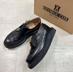 美品］GEORGECOX ラバーソールシューズ スキプトン クリーパー uk9