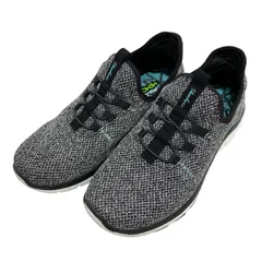 【美品】スケッチャーズ (22) スリッポン スニーカー 運動靴 ウォーキングシューズ メッシュ 定番デザイン