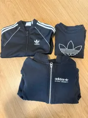 ユア adidas トップス 3枚 (ジップアップ 2枚 + 半袖Tシャツ) 100サイズ