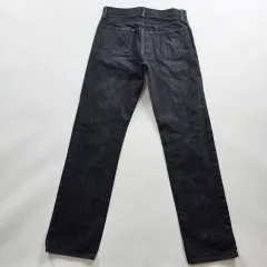 UNIQLO デニム ストレート ブラックデニム サイズ31 R0159