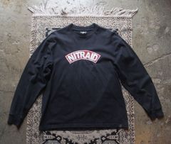 NITRAID ナイトレイド ナイトロウ Tシャツ アーチロゴ XL - メルカリ