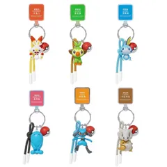 「単品専用」ポケモン キーホルダー ストラップ ヒバリー メッソン サルノリ カラカラ リオル ソーナンス