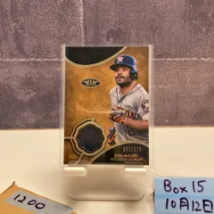 2019 Topps Tier One Jose Altuve 267/375 Houston Astros Memorabilia ジャージ カード