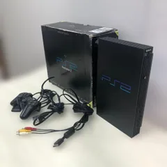 送料無料 PlayStation2 SCPH-50000 本体 箱付き 動作OK コントローラー AVケーブル メモリーカード PS2　\251130-6