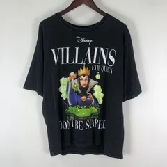 【中古品】 DISNEY VILLAINS ディズニー ヴィランズ VINTAGE LIKE S/S TEE 