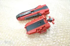 BEYBLADE X ベイブレードX ストリングベイランチャー ランチャーグリップ 赤黒 beyblade x 管理p1130