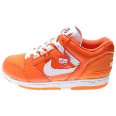 NIKE SB (ナイキエスビー) ×SUPREME AIR FORCE 2 シュプリーム エアフォース2 ローカットスニーカー オレンジ US12/30cm AA0871-818