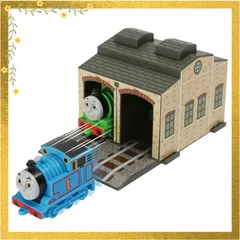 【迅速発送】マルカ(Maruka) きかんしゃトーマス トーマス&パーシー機関庫よ~いドン! おもちゃ 電車 3歳以上 0