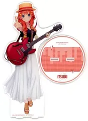 【中古】アクリルスタンド・アクリルパネル 中野五月 特大アクリルスタンド 「映画 五等分の花嫁 描き下ろしイラスト ギター演奏ver. 当たり付き一撃缶バッジコレクション」 あたり景品