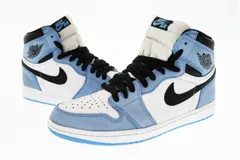 ナイキ NIKE AIR JORDAN 1 RETRO HIGH OG University Blue エアジョーダン1 ハイ 555088-134 27.5 ユニバーシティブルー ブランド古着ベクトル 中古▲■250531