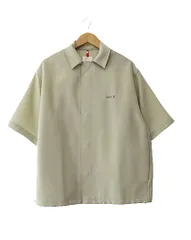 【中古】OAMC オーエーエムシー 22SS SYSTEM S/S SHIRT バックパッチ ロゴ システム 半袖シャツ S ベージュ 250814 OAMC オーエーエムシー 22SS SYSTEM S/S SHIRT バックパッチ ロゴ 刺繍
