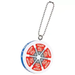 【中古】キーホルダー 6Pチーズ(復刻版) 「雪印メグミルク ミニチュアチャーム ～乳製品シリーズ2～」