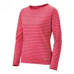 【激レア】mont-bell モンベル WIC.ボーダー ロングスリーブT Women’s Lサイズ 廃番貴重モデル 未使用品