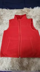 ザノースフェイス 子供用 レッド フリース ベスト 130