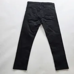 UNIQLO ユニクロ ブラックデニム セルビッジ ストレッチ サイズ32 R2294