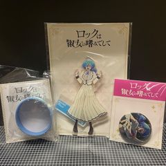 ロックは淑女の嗜みでして × GIGO 黒鉄音羽 缶バッジ 4個セット - メルカリ