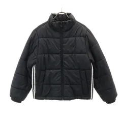 adidas Originals アディダスオリジナルス トレフォイルロゴ 中綿ジャケット S ブラック メンズ 古着