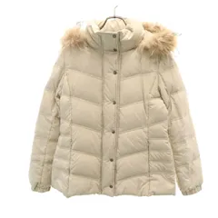 23ku ニジュウサンク ダウンジャケット 40 ベージュ レディース 古着