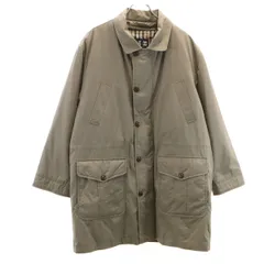 DAKS ダックス 日本製 コート M グレージュ ベストライナー付き メンズ 古着