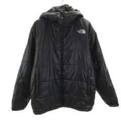 美品 THE NORTH FACE ノースフェイス 中綿ジャケット L ブラック NY17500 アウトドア メンズ 古着