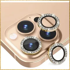 ☆彡送料無料でお届け☆彡Color:ダイヤモンド-ゴールド_Size:17Air 【6枚セット】JUNOVA for iPhone17 カメラフィルム iPhone17 Pro用カメラフィルム iPhone17 Pro max レンズ保護カバー 薄型 強化ガラ