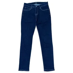 AZUL BY MOUSSY A PERFECT DENIM スキニーデニム テーパード ダークブルー メンズS アズールバイマウジー