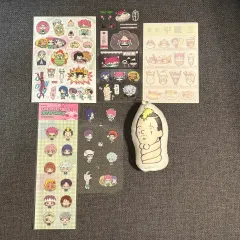 サイキクスオ ステッカー + ジェットジェット様 クッションキーホルダー マンタン様 ケミギ様